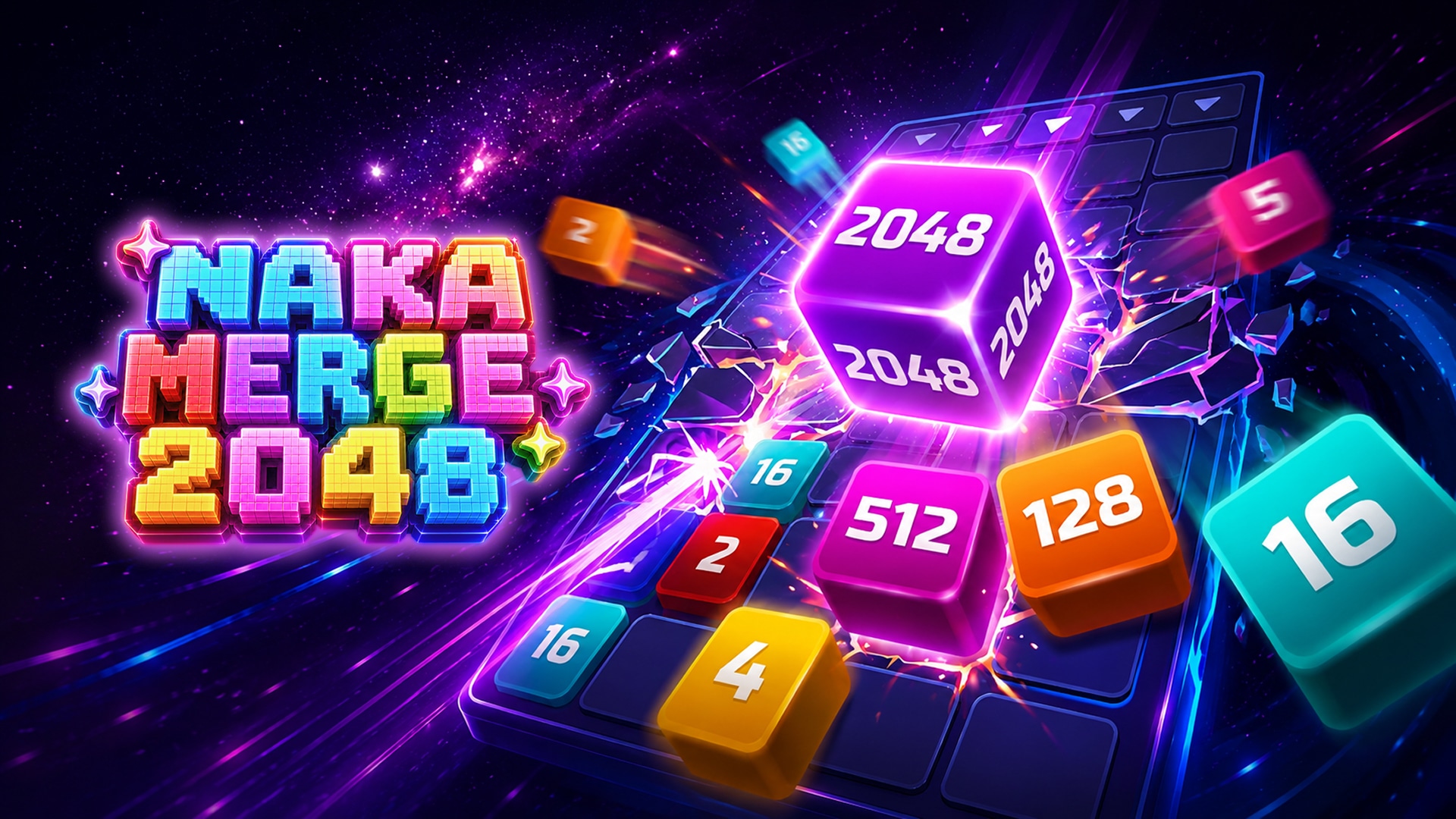 Naka Merge 2048 Free to Play