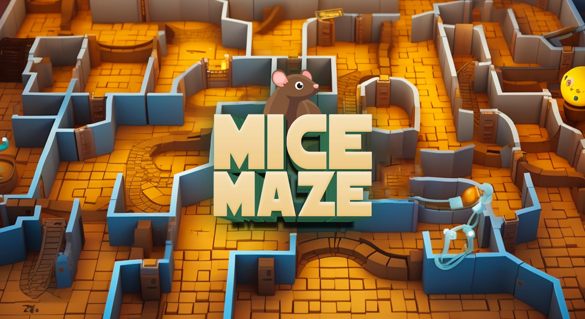 Mouse Maze Math Mice Maze: Navigate the Labyrinth and Outsmart the Cheese Hunters